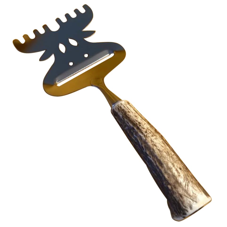 BLACK FOREST DECOR Cheese Slicer - Silver Cap Handle