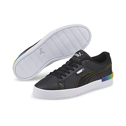 PUMA PUMA Women's JADA Sneaker, Puma Black-Puma Black-Puma Silver, 8.5