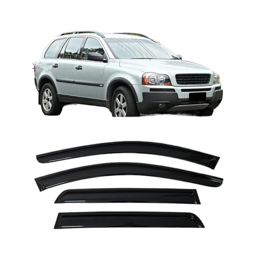 �E�B���h�E�o�C�U�[�ƌ݊������� Volvo XC90 2003 2004 2005 2006 2007 2008 2009 2010 2011 2012 2013 2014 Weathershied�h�A�E�B���h�T�����C���Ή�