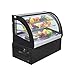 HayWHNKN Countertop Refrigerated Display Cabinet Cake Cooler Bakery Display Showcase Automatic Defrost 35inch Led Light 220V