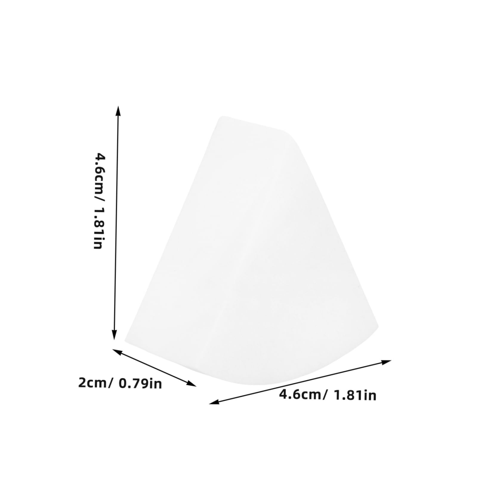 FOMIYES 12 Pack Triangle Puff Makeup Pads Soft Surface for Foundation Pressed Powder Face Body