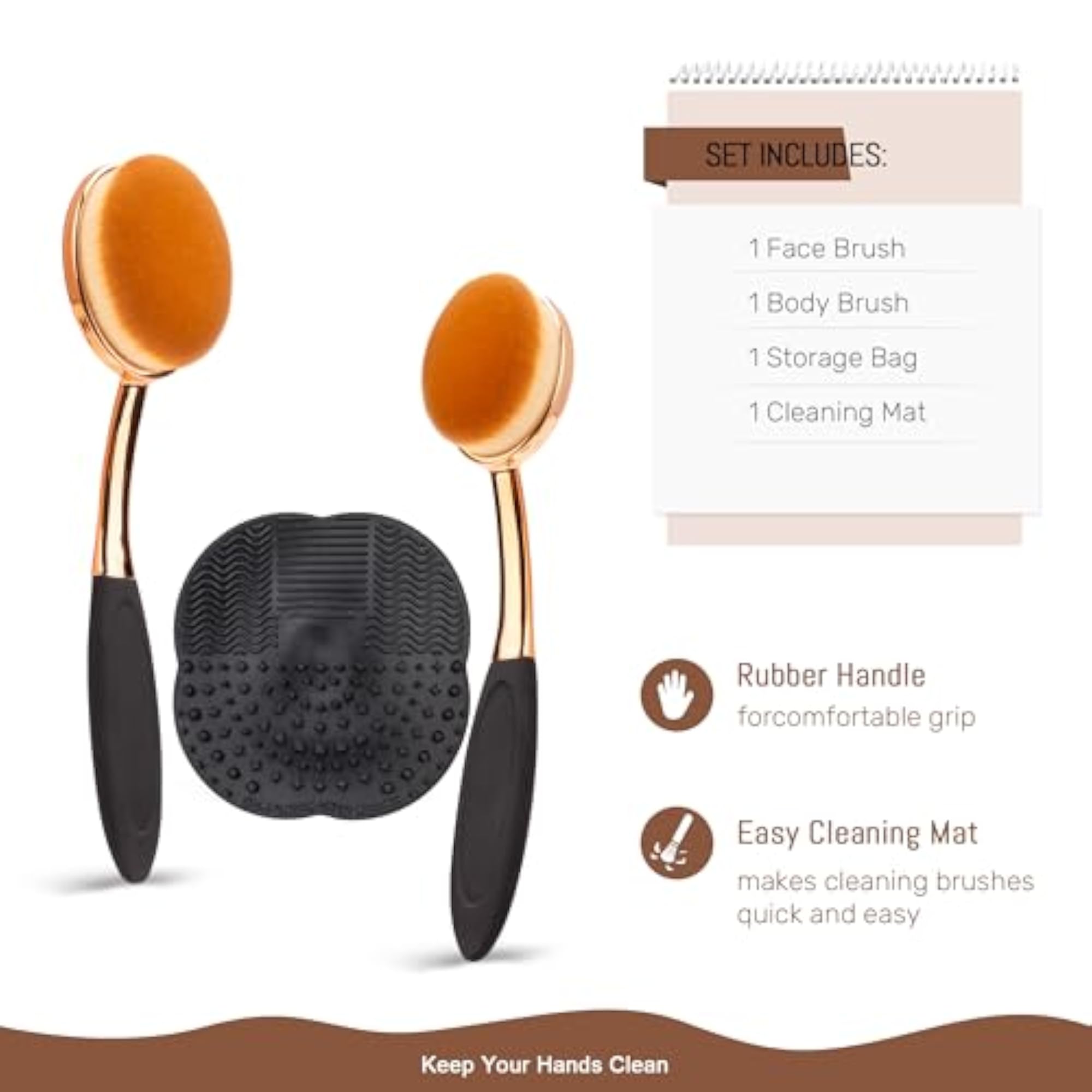 Sunscreen Applicator Set Sunblock Brush for Kids and Adults