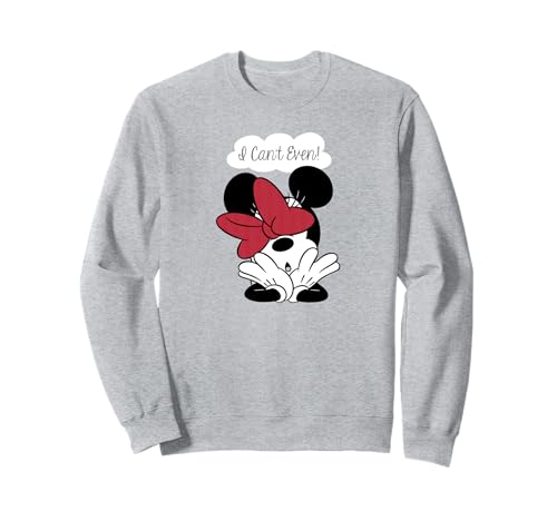 Sweatshirt Minnie Mouse Disney vêtement décontracté col rond mode femme