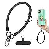 Solución portátil y organizada: la correa del teléfono incluye una función de almacenamiento sin enredos, lo que permite que el cable corto ligero se mantenga sin ataduras y fácil de manejar, favoreciendo un uso diario suave y una portabilidad adecuada para viajes. Garantiza la máxima facilidad en diversos contextos, sin líos ni dificultades para una experiencia de movilidad optimizada y práctica.