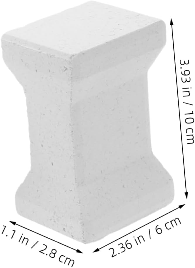 Tofficu Kiln Shelf Posts Support Elegant Minimalist Design for Pottery Firing Dependable Kiln Furniture Accessories Easy Install Remove Pillar