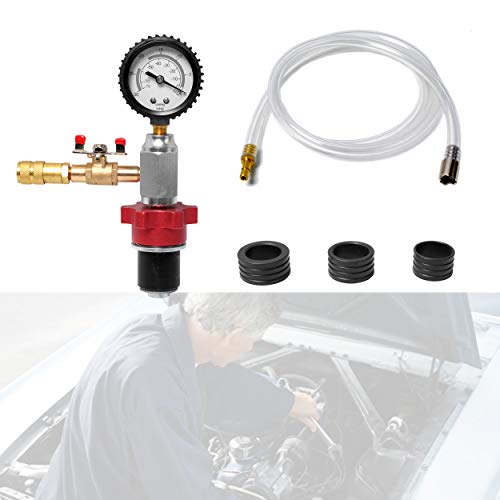 Coolant System Refiller Kit, Vacuum Coolant Fill Kit，Test Radiator and Heating Core Lines for Leaks |Fits Radiator Necks and Coolant Reservoirs - Thumbnail 3
