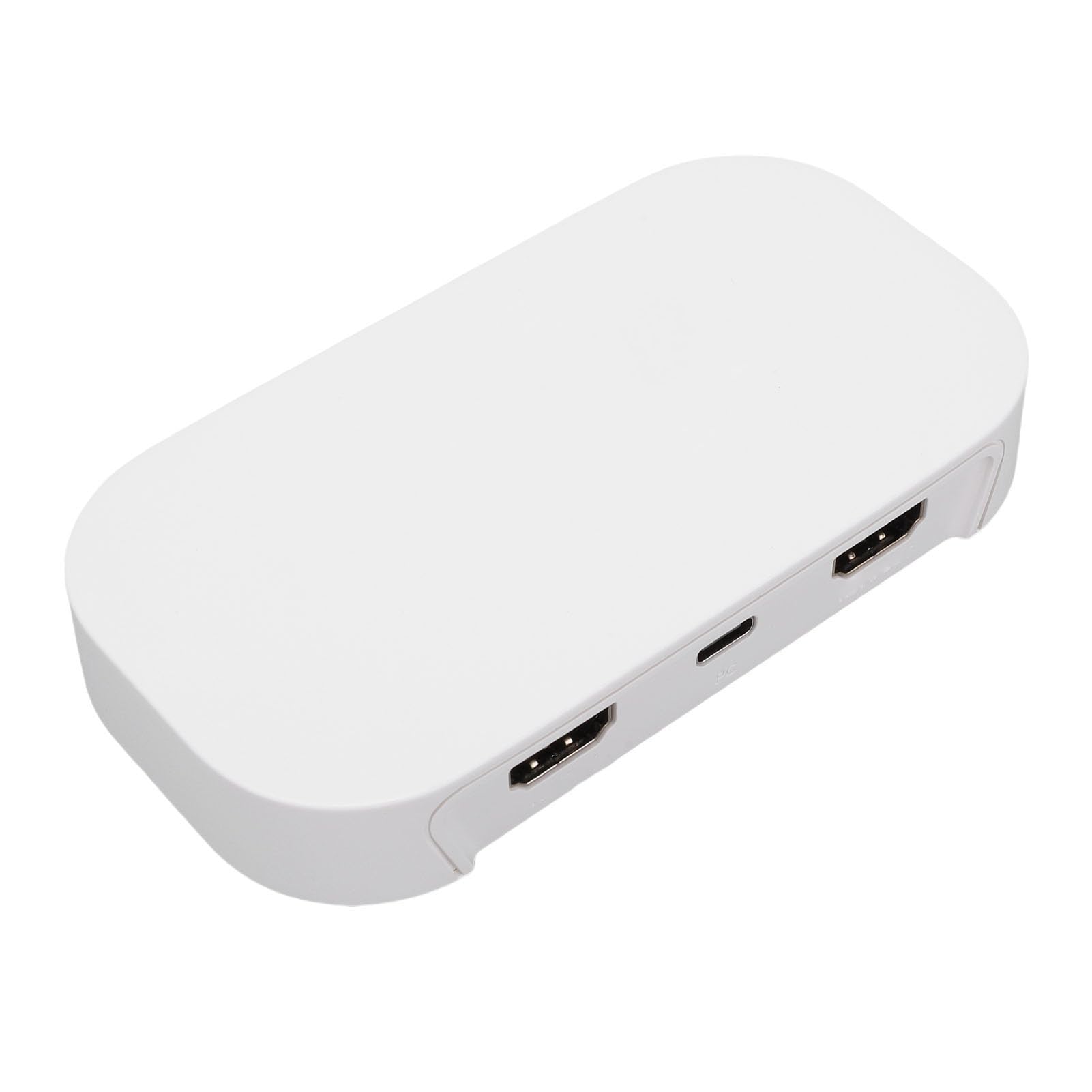Tarjeta de Captura de Vídeo, USB 3.2 Gen1 Tipo C con Derivación 4K 60 Hz y Grabación 2K 30 Hz, sin Latencia Plug and Play, para Transmisión de Juegos DSLR Switch Steam Deck