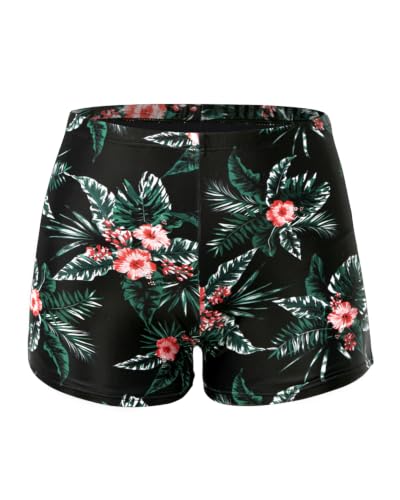 Image of Yonique Womens Swim Shorts Solid Tankini Bottoms Swimsuit Bottoms(Available in Plus)