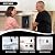 Tankless Water Heater Electric,110v 3000w Instant Water Heater with Remote Control, Water Temperature Regulating Valve and Adjustable Temperature, LCD Digital Display for Kitchen and Bathroom,Black