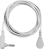 Jffszsd Cavo di messa a terra da 4,5 m, cavi di ricambio per lastre di messa a terra, rivestimenti per pavimenti, cuscinetti in peluche, federe, ecc