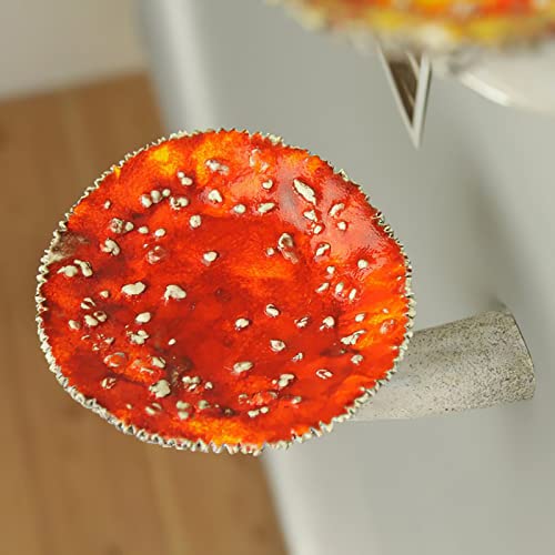 3Pcs Mushroom Hangers, Mushroom Shelves, Wall Mounted Whimsical Mushrooms, Wall Mounted Trays Available For Bedroom, Bathroom, Kitchen. #TOP4