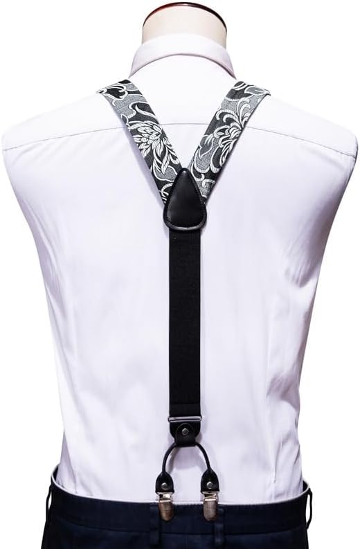 メンズ　サスペンダー　男女兼用　ビジネス　パーティー　結婚式　Y字　スーツ　黒 楽天ランキング1位獲得！ サスペンダー メンズ 結婚式