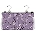 SyXIOP Purple Plum Blossom Flowers Bedside Pocket For Dorm Bed Organizer Hanging Pocket Bag for Bunk and Hospital Beds,Dorm Rooms Bed Rails soporte de cama