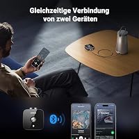 UGREEN AUX Bluetooth 5.3 Empfänger Audio HiFi Receiver für Stereoanlage – Ansicht 6