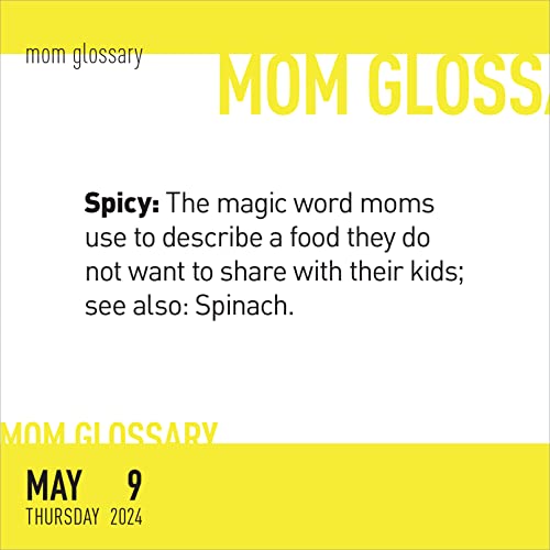 The Mom Life Page-A-Day Calendar 2024: Jokes, Quips, and Quotes That Say We Feel You