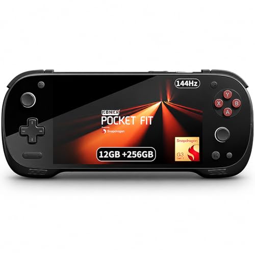 AYANEO Pocket FIT-6 Inches 1920x1080 (Screen Aspect Ratio:16:9) Touch screen Handheld Retro Video Game Console Android 14 OS Tablet PC 12GB LPDDR5X 256B Storage