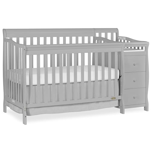 Dream On Me 5 in 1 Brody Convertible Crib with Changer