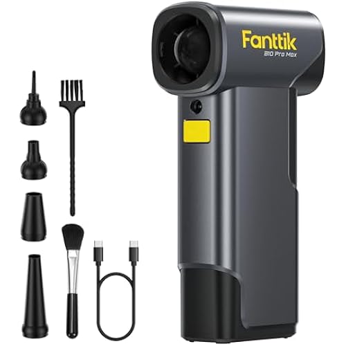 Fanttik B10 Pro Max Electric Air Duster with Powerbank Function (Grey)