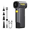 Fanttik Plumero de aire eléctrico B10 Pro Max, motor sin escobillas de 130000 RPM, plumero de aire comprimido, 6 engranajes ajustables, refuerzo de un solo toque, batería recargable de 28.8 Wh