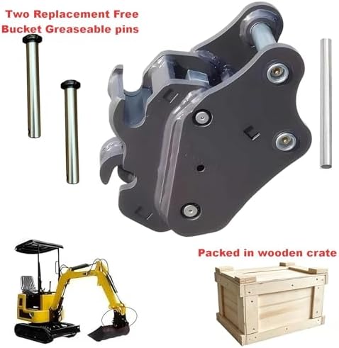 Semi Automatic Mini Excavator Attachment,Quick Hitch Attachment Fits mini 0.8-3 tons Excavator,Quick Hitch Quick Coupler for AGT Mini Excavator Chinese Mini Digger image 5