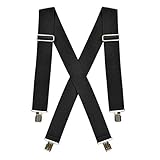FOR THE BIG AND TALL CROWD: Available in Three Sizes to Perfectly suit your needs no matter what size you are a perfect suspender is waiting for you. Available in multiple solid color options, there’s a pair of work suspenders to meet everyone’s size, budget and wardrobe.