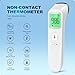 No-Touch Thermometer for Adults and Kids, Accurate Digital Baby Thermometer, Fever Alarm & Silent Mode, 2 in 1 Forehead & Object Mode