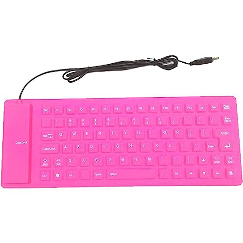 Clavier de en silicone pour ordinateur portable pliable portable USB mute - 2
