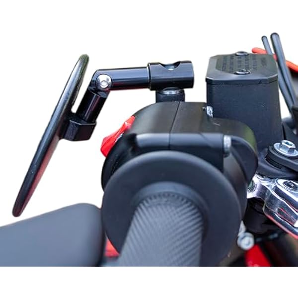 HQV Shin Yo zestaw lusterek kompatybilny z KTM 690 SMCR Supermoto & Enduro - kompletny zestaw PlugNplay Shin Yo & Neubert Racing wraz z adapterem i śrubami