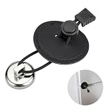 scottchen PRO RV Refrigerator Door Latch, Black Adjustable Fridge Door Stopper