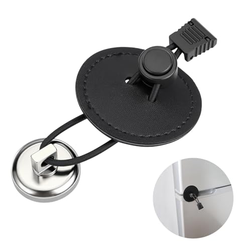 scottchen PRO RV Refrigerator Door Latch, Black Adjustable Fridge Door Stopper