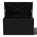 Veradek Everything Deck Box 120 Gallon | Lockable Storage Box and Organization for Patio Furniture, Outdoor Cushions, Throw Pillows, and Garden Tools