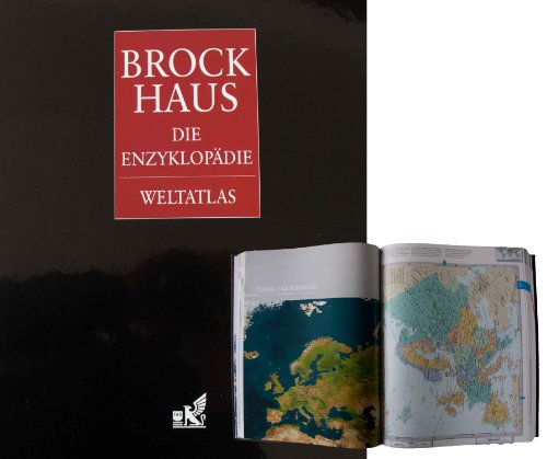 Preisvergleich Produktbild Brockhaus - die Enzyklopädie: Weltatlas Atlas zum 21. Jahrhundert