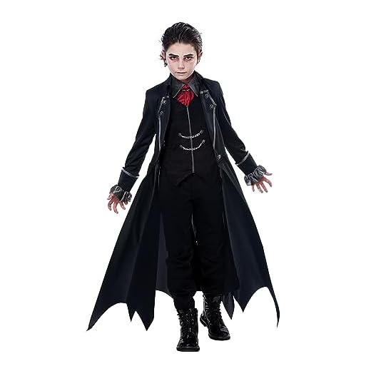 Boy's Gothic Vampire Costume Medium