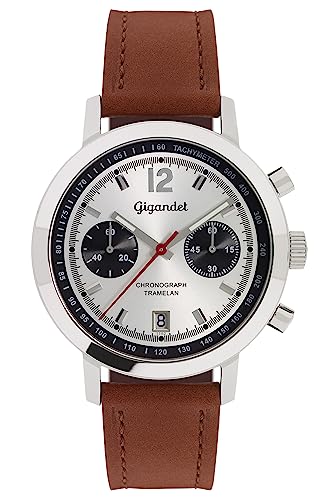 Montre japonaise quartz Gigandet hommes montre cuir pour les réunions et sorties décontractées