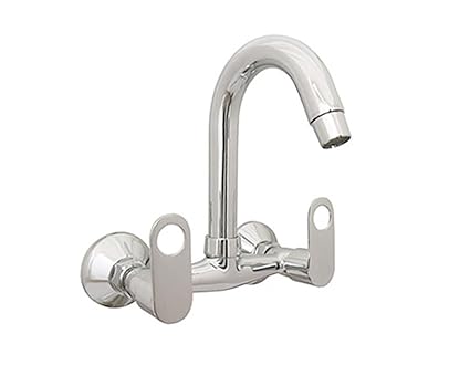 Rivia Ornamix Sink Mixer, Brass, Chrome Finish