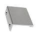 Modern Kitchen Cabinet Handles-Finger Pull-Contemporary Metal Edge Pull-Small Tab Pull Hardware-1-5/16 Inch (33mm/10 pack)