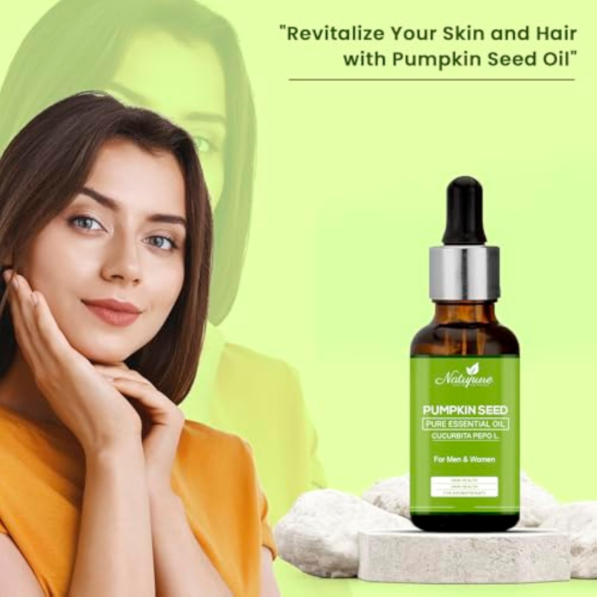 Natupure Pumpkin Seed for Skin, Hair and Aromatherapy Combo Pack of 2