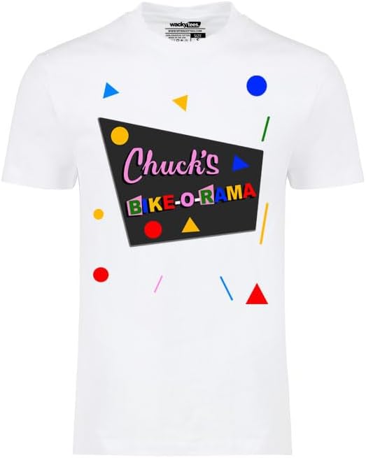 Pee Wee Herman Chucks Bike O Rama Big Adventure Graphic Tee Shirt