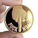 ZFG Inc. Zero F's Given Giftable Novelty Coins, Color Gold, Decision Maker, 1-Coin