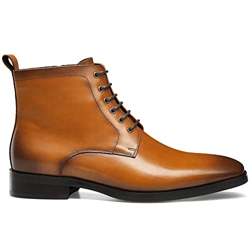 GIFENNSE Mens Chukka Boots Mens Dress Boots Oxford Leather Boots Famal Chelsea Boots for Men3
