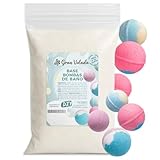 Gran Velada – Base para hacer Bombas de Baño DIY 1 Kg | Mezcla para...