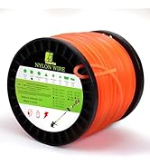 VIABRICO 105 Trimmer Line Square Weed Wacker String .105-Inch-by-1070-ft, Weed Eater String, Prem...