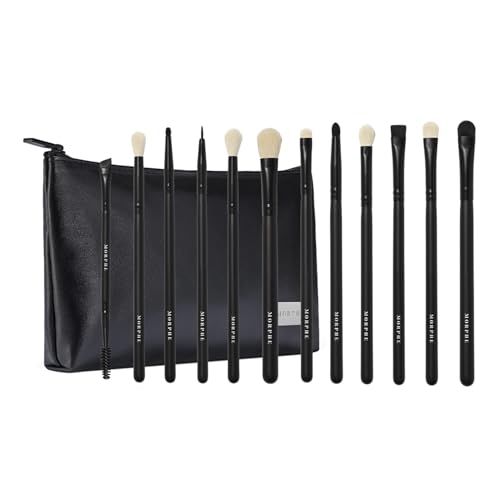 Morphe Eye Obsessed Makeup Brush Collection with Bag