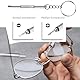 Brillen Nasenpads Brillen Reparatur Set 60 Paar Luftkammer Nasenpads Weiche Silikon Rutschfeste Brille Nasenpads für Brillen Lesebrillen 12 Stile