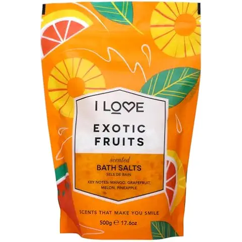 I LOVE Exotic Fruits Bath Salts 17.6 oz Cover