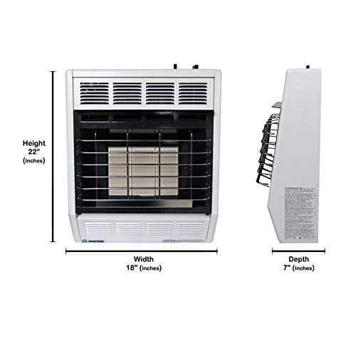 Empire Sr18W Infrared Liquid Propane Vent Free Space Heater 18,000 Btu's #TOP5