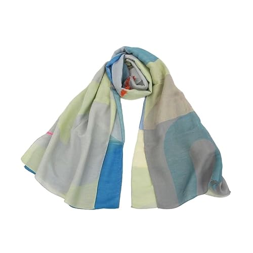 Banshu-ori yarn-dyed cotton stole woven in Nishiwaki, Hyogo