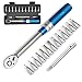 Produktbild Wieprima Drehmomentschlüssel mit Umschaltknarre 1/4 Zoll 5-25Nm-Drehmoment Wrench Satz Kit Reparatur für Fahrrad & Motorrad&MTB