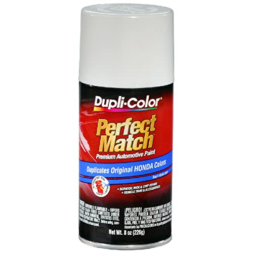 Image of Dupli-Color EBHA09507 Perfect Match Automotive Spray Paint - Honda Frost White, NH538 - 8 oz. Aerosol Can