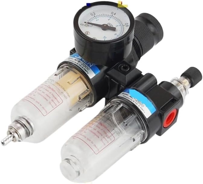 AFC-2000 1/4" Pneumatic Air Filter Regulator Lubricator Combinations Oil Separator In Stock